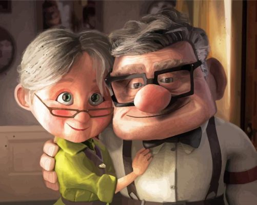 Ellie And Cral paint by numbers