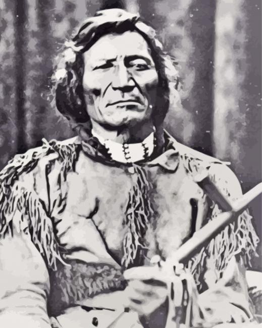 Morning Star Chief paint by numbers