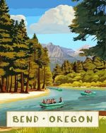 Aesthetic Rafting paint by numbers