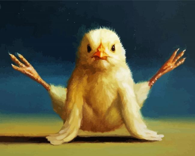 Yoga Chick paint by numbers
