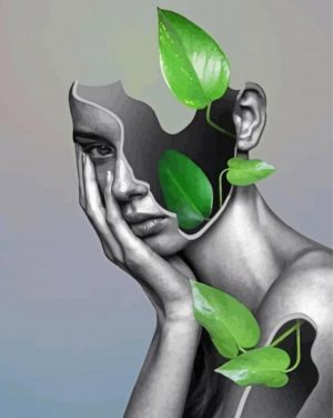 Tree Lady paint by numbers