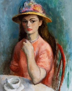 Woman By Ben Stahl paint by numbersess