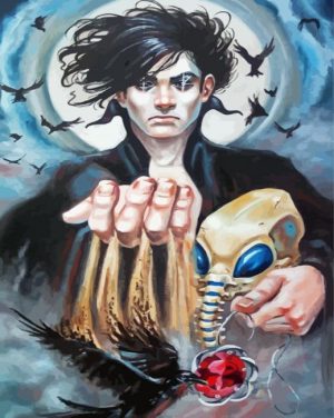 The Sandman paint by numbers
