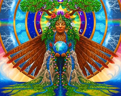 Heart Of The Amazon paint by numbers