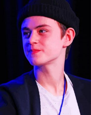 Cool Jaeden Martell paint by numbers