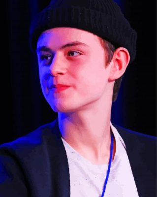 Cool Jaeden Martell paint by numbers