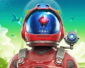 No Mans Sky paint by numbers