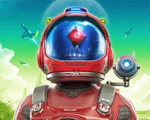 No Mans Sky paint by numbers