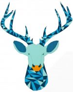 Stag Head paint by numbers