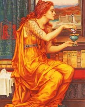 The Love Potion Evelyn De Morgan paint by numbers