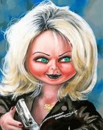Tiffany Chucky paint by numbers