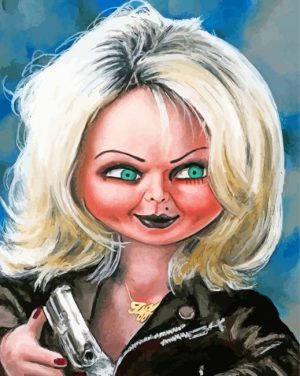 Tiffany Chucky paint by numbers