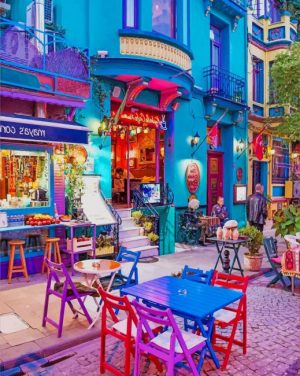 Malecon De Istanbul paint by numbers