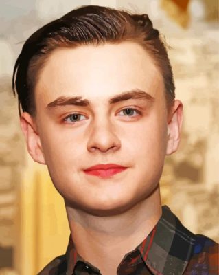 The Actor Jaeden Martell paint by numbers