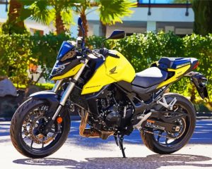 Yellow Franchement Hornet paint by numbers