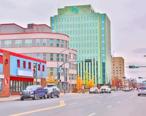 YellowKnife Canada paint by numbers