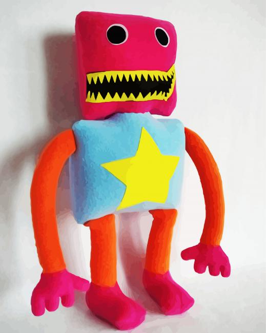 Boxy Boo Art paint by numbers