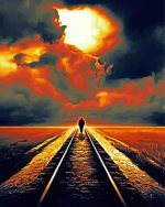 Lonely Road paint by numbers