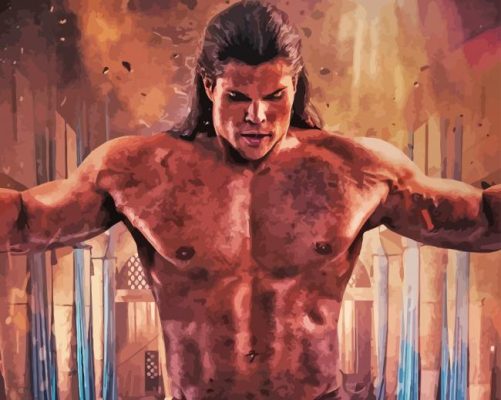 Samson paint by numbers