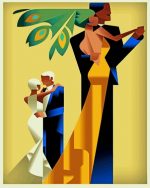 The Abstract Dancers paint by number