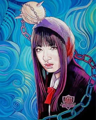 Aesthetic Gogo Yubari paint by numbers