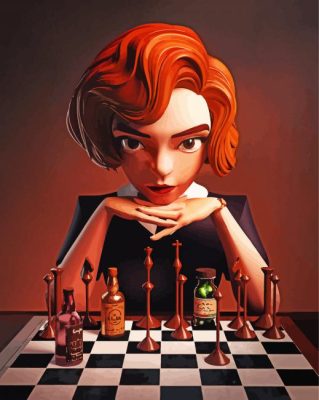 Elizabeth Harmon Art paint by numbers