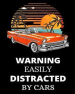 Easily Distracted By Books And Cars paint by numbers