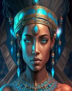 African Queen paint by numbers