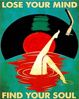 Lose Your Mind Find Your Soul Art paint by numbers