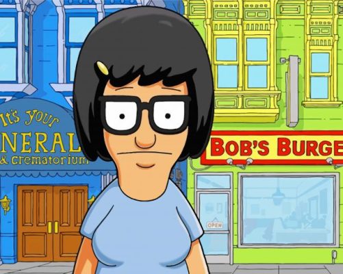 Tina Belcher paint by numbers