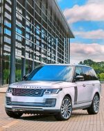 White Landrover paint by numbers