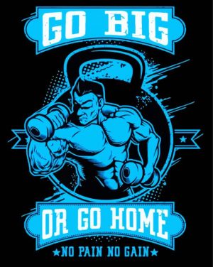 No Pain No Gain paint by numbers paint by numbers