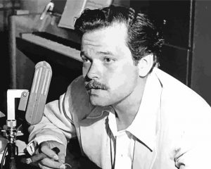 Vintage Orson Welles paint by numbers