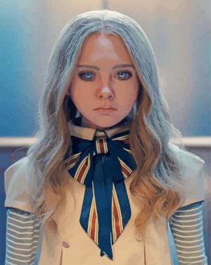 M3gan paint by numbers