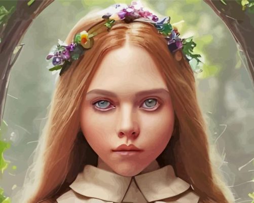 M3gan Art paint by numbers