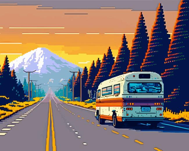 RV Art Paint By Numbers