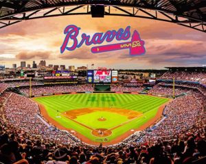 Truist Park Stadium Paint By Numbers