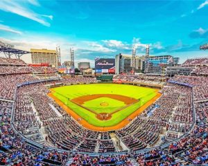 Truist Park Paint By Numbers