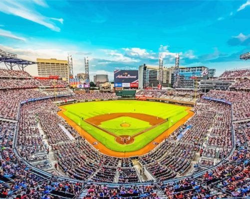 Truist Park Paint By Numbers