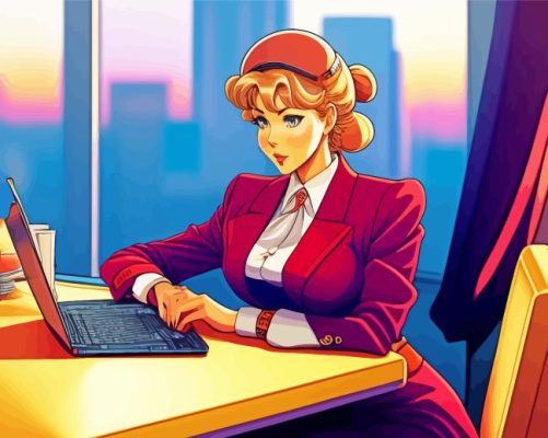 Working Woman Paint By Numbers