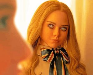 Aesthetic M3gan Art paint by numbers