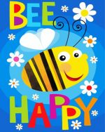 Bee Happy paint by numbers