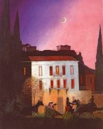 Coaching In Athens At New Moon paint by numbers