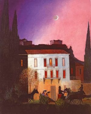 Coaching In Athens At New Moon paint by numbers