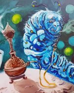 Hookah Caterpillar Paint By Numbers