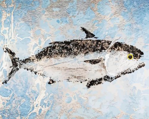 Skipjack Tuna Paint By Numbers 