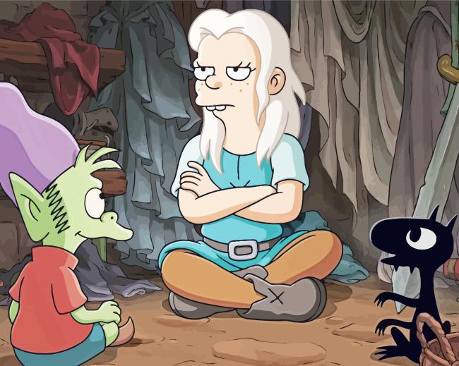 Bean And Elfo Paint By Numbers