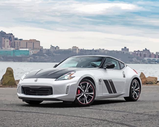 370z Car Paint By Numbers