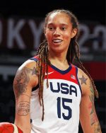 Brittney Griner Basketballer Paint By Numbers