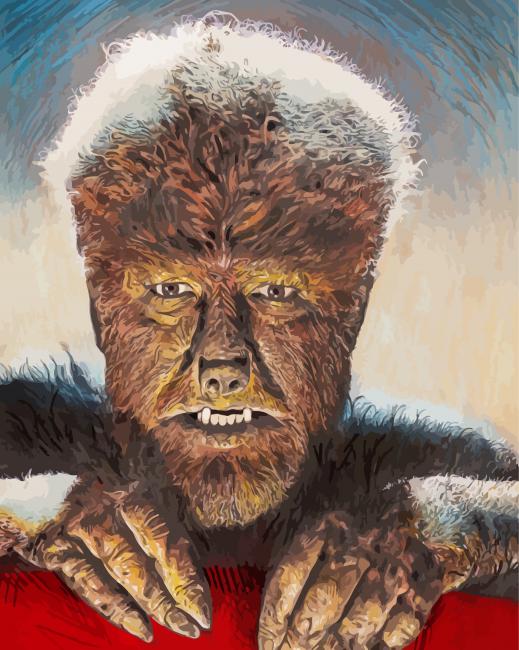 Wolfman Paint By Numbers